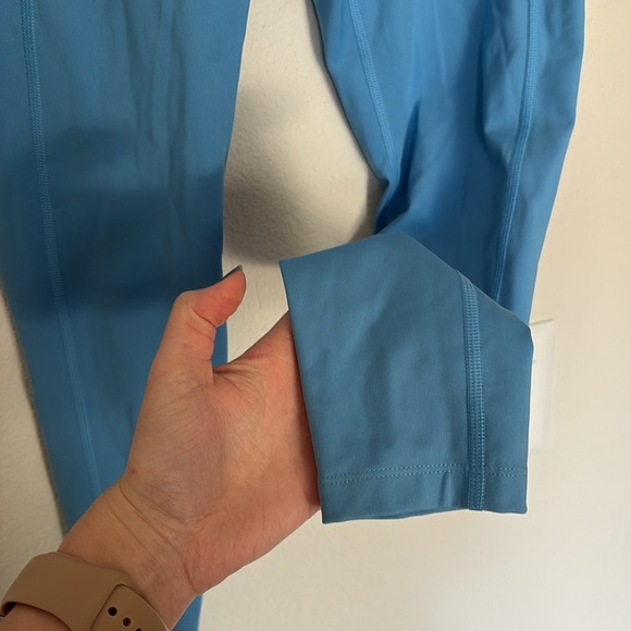 Girlfriend Collective Bright Blue High-Waisted Leggings #4007 size small - Picture 5 of 7